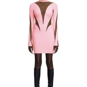 Mugler x H&M Pink Designer Dress